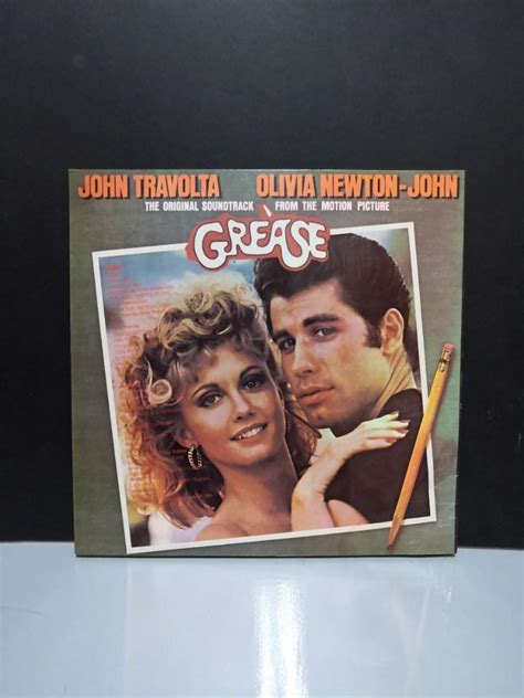 Grease Ost John Travolta Olivia Newton John Vintage Bootleg Lp