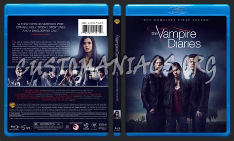 The Vampire Diaries Season 1 Blu Ray Cover Dvd Covers And Labels By