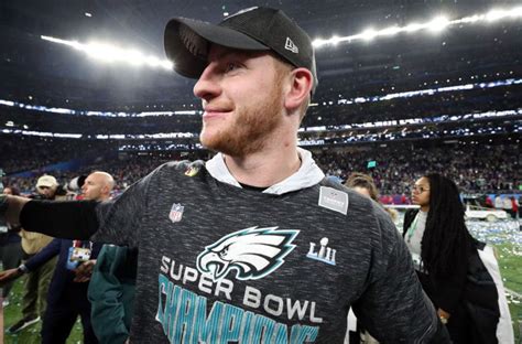 Carson Wentz Got Engaged After Winning Super Bowl 52 With Eagles
