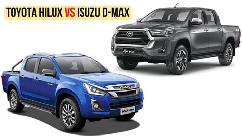 Upcoming Toyota Hilux Vs Isuzu D Max Detailed Specs Comparison