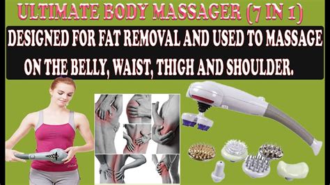 magic massager a complete body massager demo in telugu youtube