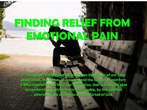 Finding Relief From Emotional Pain John Rasicci