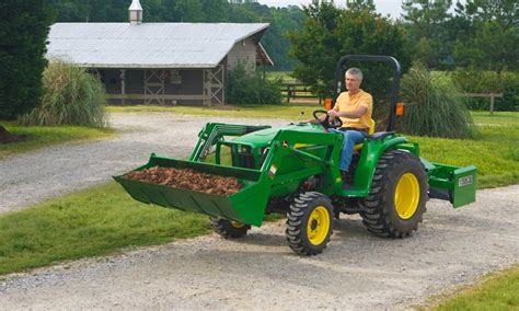 John Deere Compact Tractors Attachments Uses And Models Machinefinder