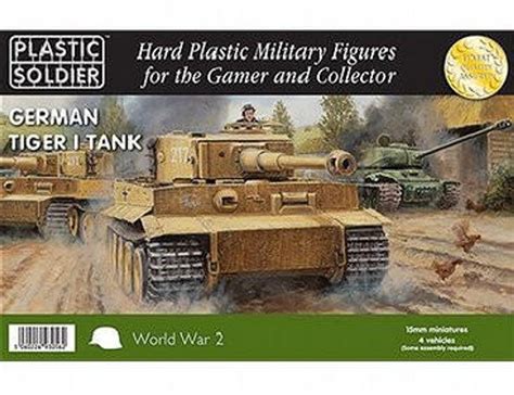 Plastic Soldier Company 15mm Ww2 German Tiger I Tanks Wonderland