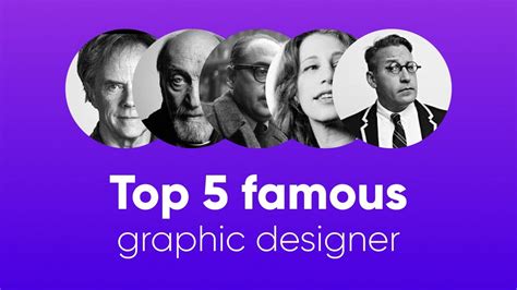 Top 5 Famous Graphic Designer In The World Youtube