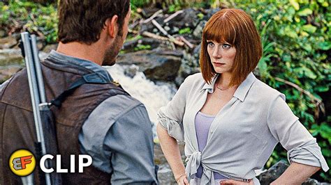 Owen And Claire Searching For Zack And Gray Scene Jurassic World 2015 Movie Clip Hd 4k Youtube
