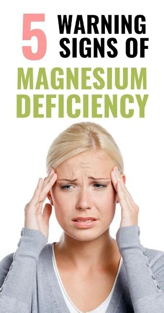5 Magnesium Deficiency Symptoms Women Should Know Healthy Lifestyle