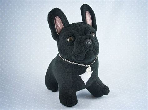 Check out our french bulldog toy selection for the very best in unique or custom, handmade pieces from our stuffed animals & plushies shops. OOAK Black French Bulldog handmade soft art toy by entala ...