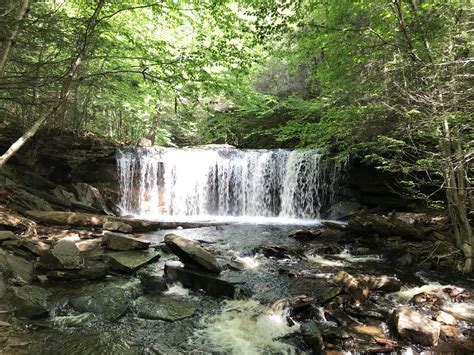 Ricketts Glen State Park Benton Pennsylvania Usa Rhiking