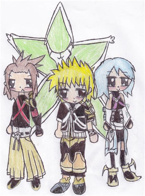Terra Aqua Ventus Chibis Kingdom Hearts Fan Art 15967345 Fanpop