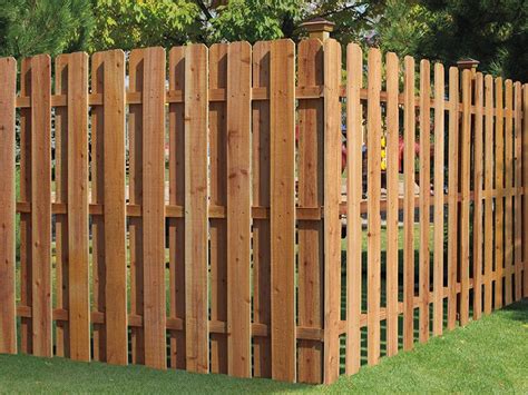 Outdoor Essentials Cedar Shadowbox Semi Privacy Fence Diy Privacy Fence