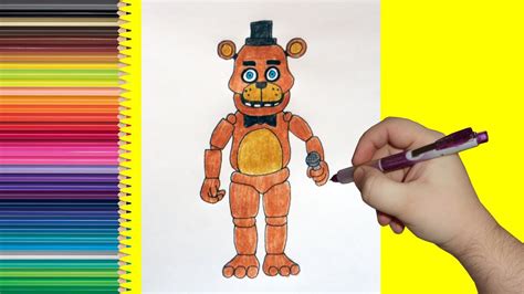 Как нарисовать Фредди ФНаФ How To Draw Freddy Fnaf Youtube