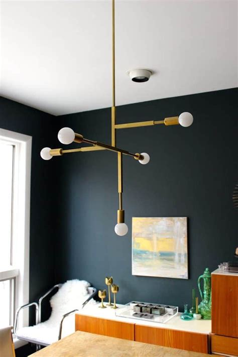 Mid century modern lighting has been popular since, well, the middle of the century. DIY Mid-Century Modern Light Fixtures | Modern light ...