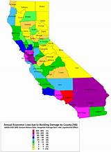 Photos of California Earthquake Zones For Insurance