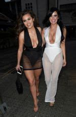 Rhianne Saxby And Sarah Longbottom Night Out In Manchester