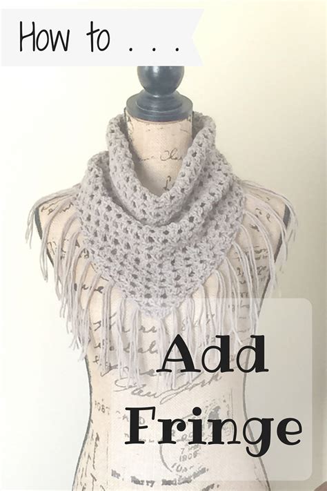 How To Add Fringe To Your Crochet Project Ambassador Crochet