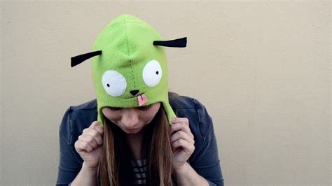 Gir Hat · A Character Hat · Sewing On Cut Out Keep · Creation By Lauren