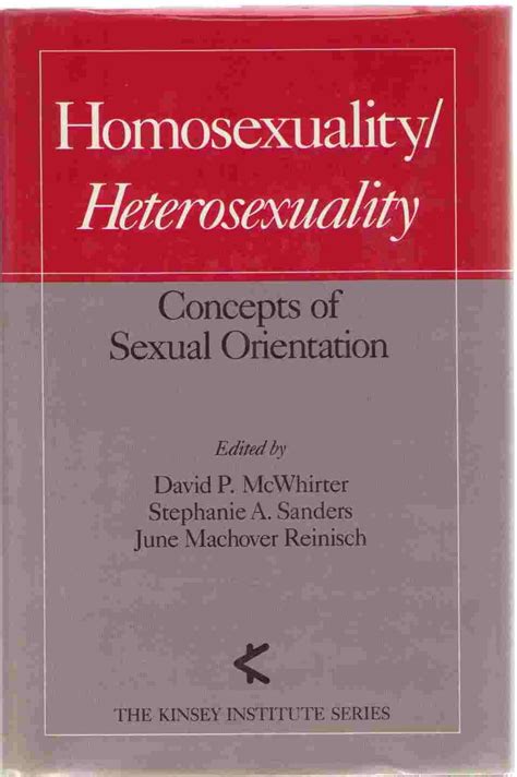 homosexuality heterosexuality concepts of sexual orientation kinsey institute series amazon