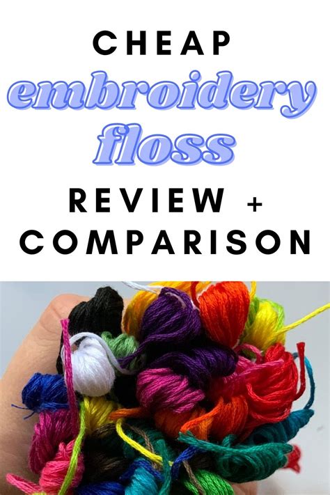Thread Review Comparing Embroidery Floss Brands Crewel Ghoul