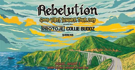 rebelution good vibes summer tour 2019 w collie buddz protoje