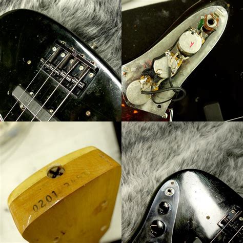 Fender 1973 Jazz Bass Black Fretless ModHirano Music Online Store