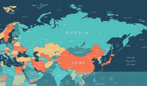 Large Detailed Political Map Of The World In Russian World Mapsland Images