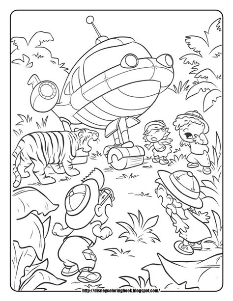 Disney Coloring Pages And Sheets For Kids Little Einsteins 4 Free