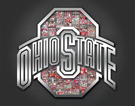 Ohio State Buckeyes Football Digital Art By Fairchild Art Studio