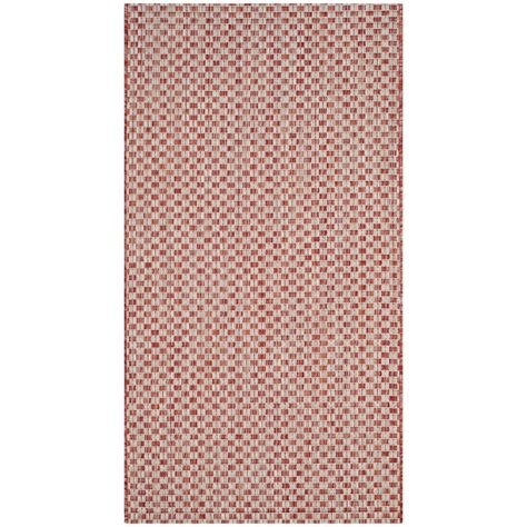 Maybe you would like to learn more about one of these? Safavieh Courtyard Rust/Light Gray 2 ft. x 3 ft. 7 in ...