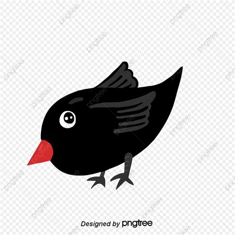 Cartoon Style Png Transparent Cartoon Style Black Bird Cartoon