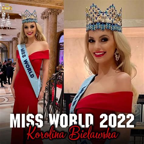 omg pageant and glamour on instagram “ repost missworld miss world 2022 karolinabielawska 👇🏻