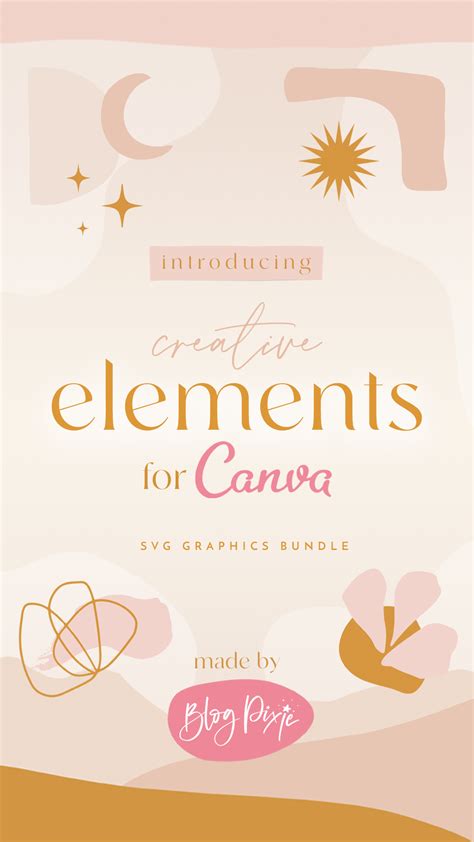 Canva Elements Aesthetic Design Ideas Font Design Web Design Branding