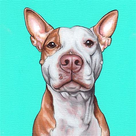 Breathe in, breathe out art print. custom pet portraits | Randomness | Pinterest