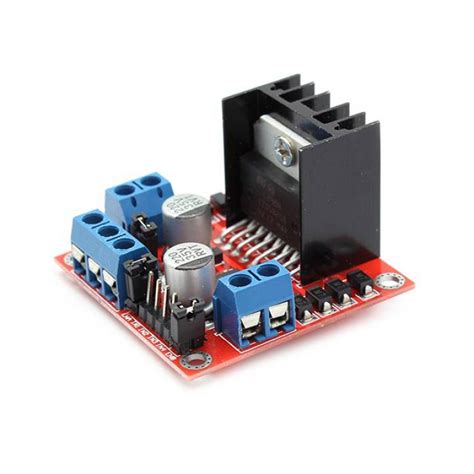 L298 this solution can drive until 3 amps in dc operation and until 3.5 amps of a repetitive peak current. L298N Dual H Bridge Motor Driver