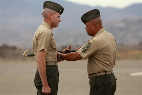 Corps Most Decorated Regiment Welcomes New Sergeant Major 1st Marine