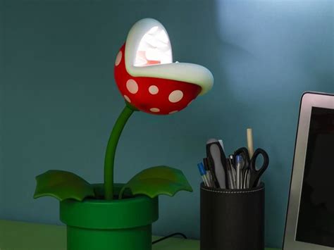 Super Mario Bros Piranha Plant Posable Lamp