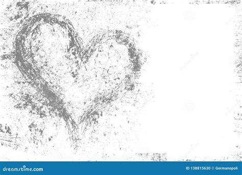 Grey Heart Stock Illustration Illustration Of Holiday 138815630