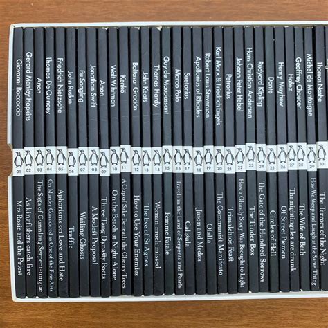 Complete Penguin Little Black Classics Set Hobbies And Toys Books
