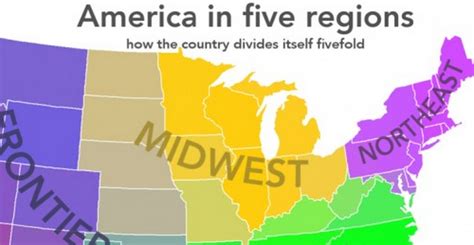 Dividing The United States Into 5 Regions Based On Popular Opinion 9