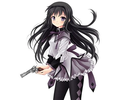 1080p Free Download Akemi Homura Akemi Magical Girl Gun Anime Hot