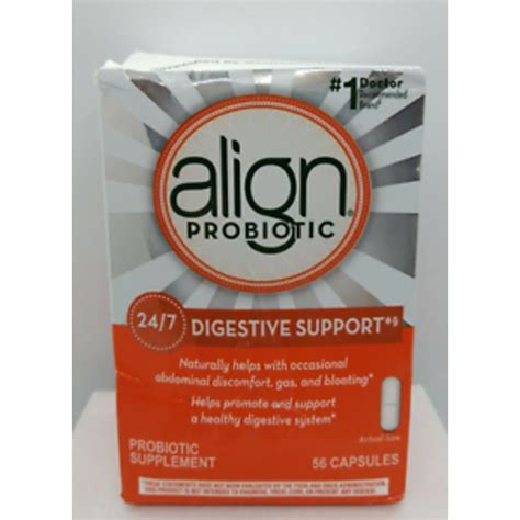 Align Probiotic Digestive Support 56 Ct Exp 2024 9535