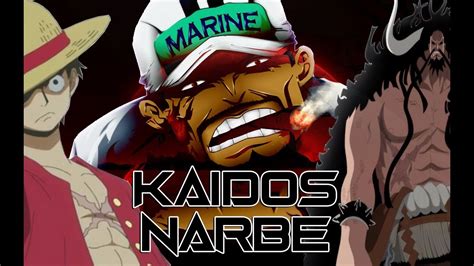 Kaidos Narbe Akainu Vs Kaido ☠ One Piece Theorien「kapitel 921