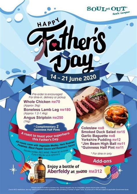 14 21 Jun 2020 Souled Out Fathers Day Promo