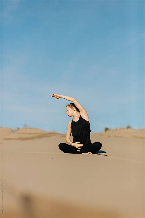 Yoga Outdors Time By Stocksy Contributor Javier Pardina Stocksy