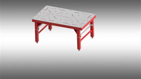 Welding Bench Welding Table Fixture Table D Model And Dxf Files Iges Step Welding