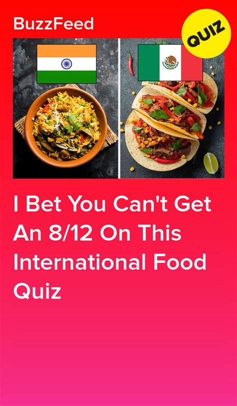 Bing Food Quiz There Are Questions Dealing A Whole Range Of Food