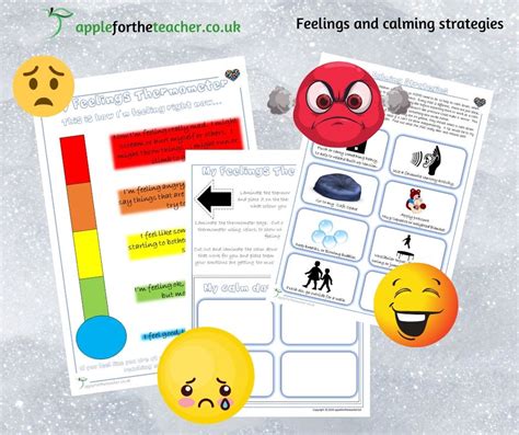 Feelings And Calming Strategies SEN Apple For The Teacher Ltd