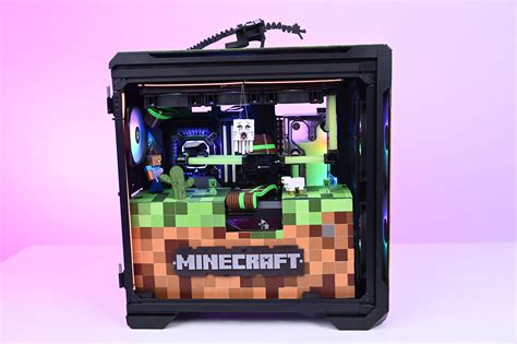 This Minecraft Pc Case Mod From Nvidia Geforce India