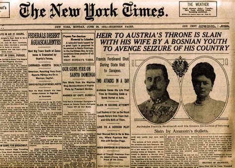 Font new york times font download free at fontsov.com, the largest collection of cool fonts for windows 7 and mac os in truetype(.ttf) and opentype(.otf) format. The New York Times, June 29, 1914 | Vecchio giornale ...