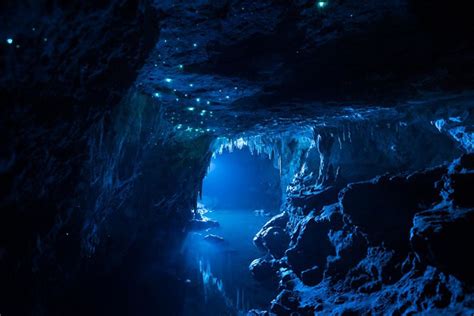 Breathtaking Photographs Of Bioluminescent Caves Will Inspire You To